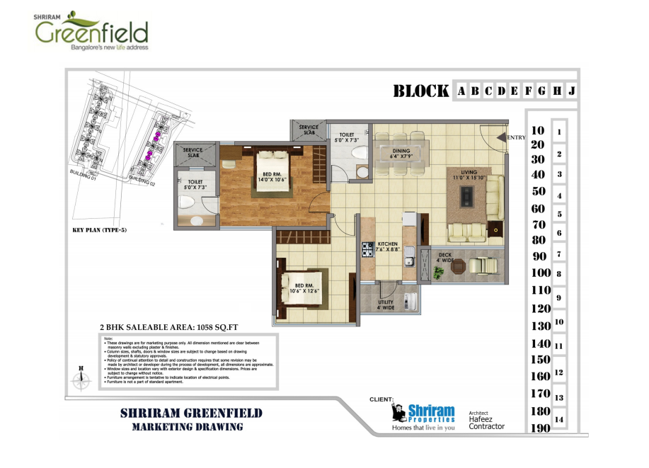 Luxury Apartments For Sale Shriram Greenfield O2 Homes Floor Plan