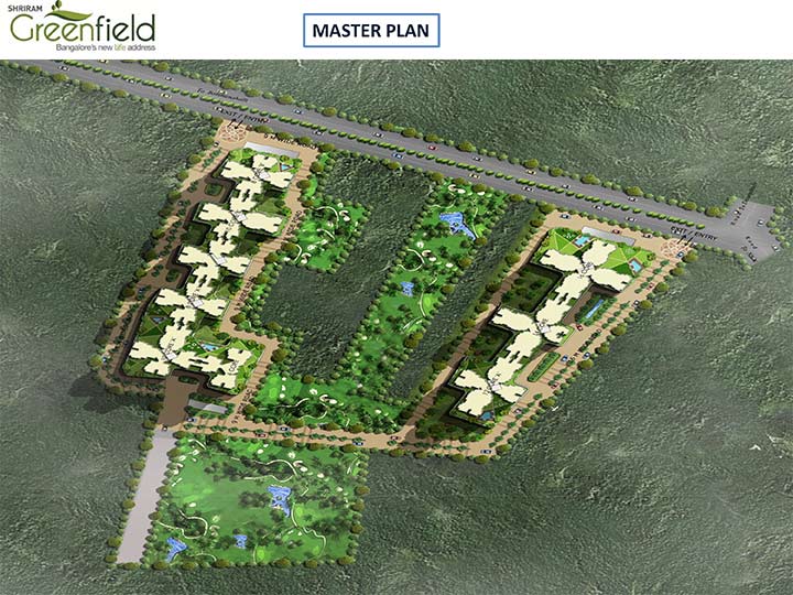 Shriram Greenfield O2 Homes Master Plan